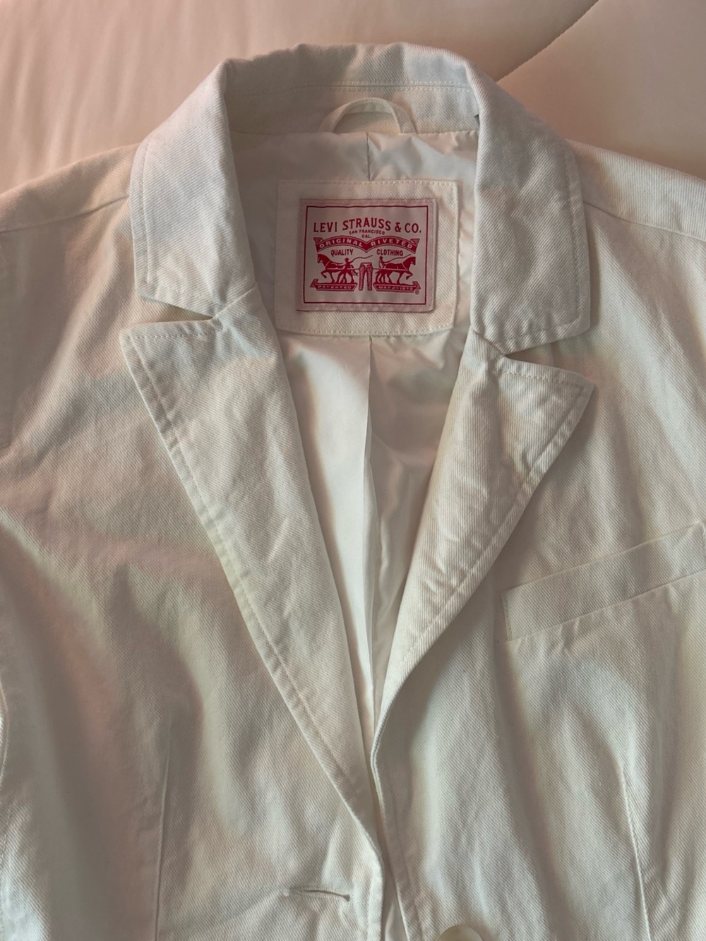 Levi's Women’s White Blazer